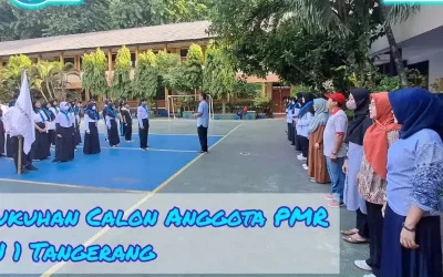 Pengukuhan calon anggota PMR