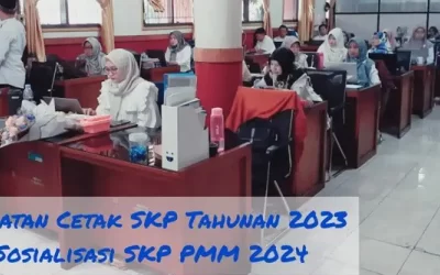 Kegiatan cetak SKP Tahunan 2023