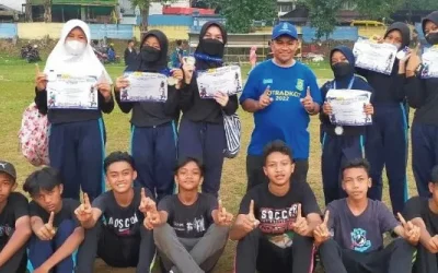 Prestasi Tim OTB SMPN 1 Tangerang di Lomba Halang Rintang