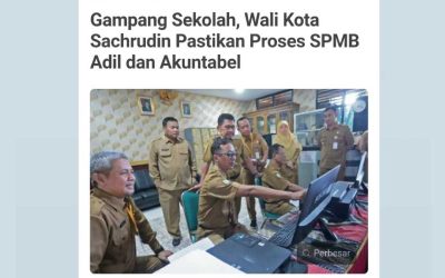 Wali Kota Tangerang Tinjau Langsung Pelaksanaan SPMB di SMPN 1 Kota Tangerang