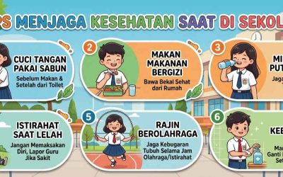 Tips Menjaga Kesehatan Saat di Sekolah